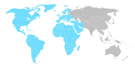 Europe Africa Middle East and Americas