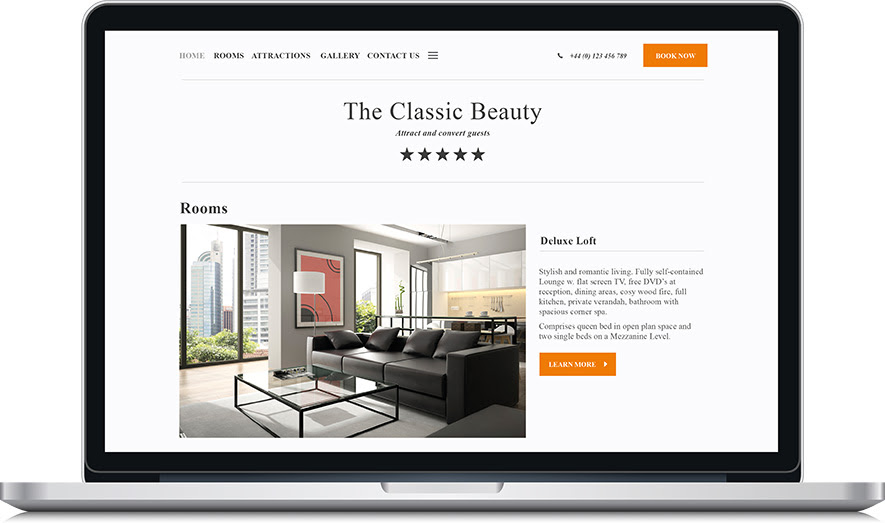 Canvas Classic Beauty Website Template