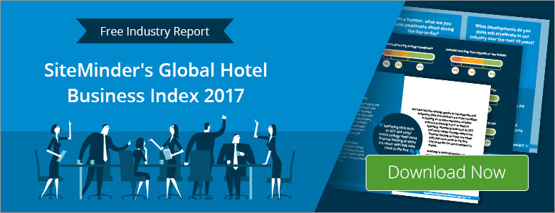 SiteMinder's Global Hotel Business Index is a free hotel industry report