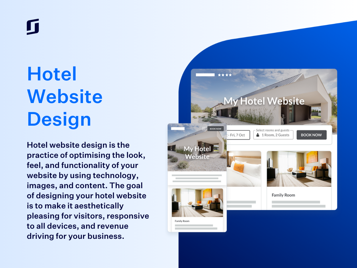 Image explaining Hotel website design