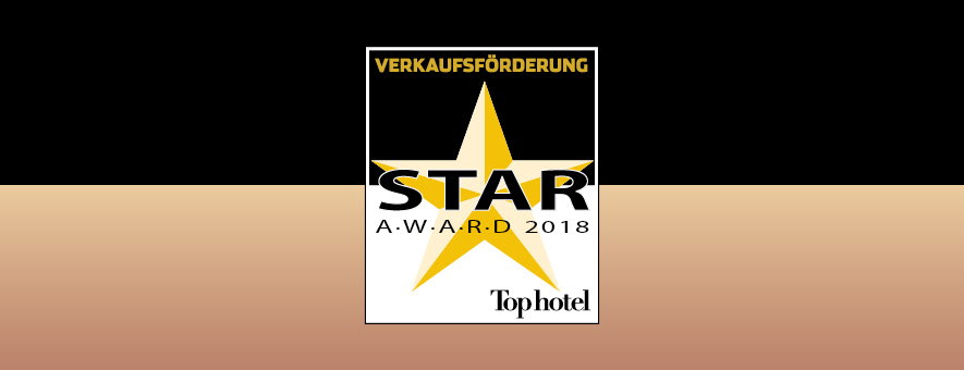 SiteMinder wins a gold Top hotel Star Award