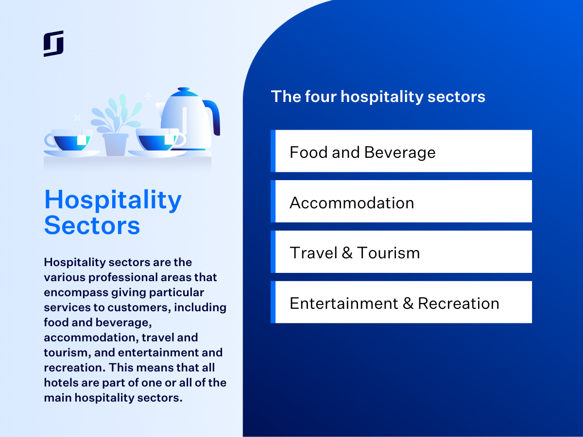 Image explaining hospitality sectors