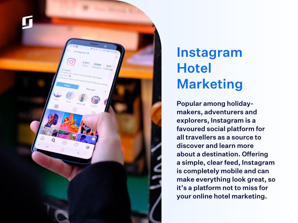 Image explaining instagram hotel marketing