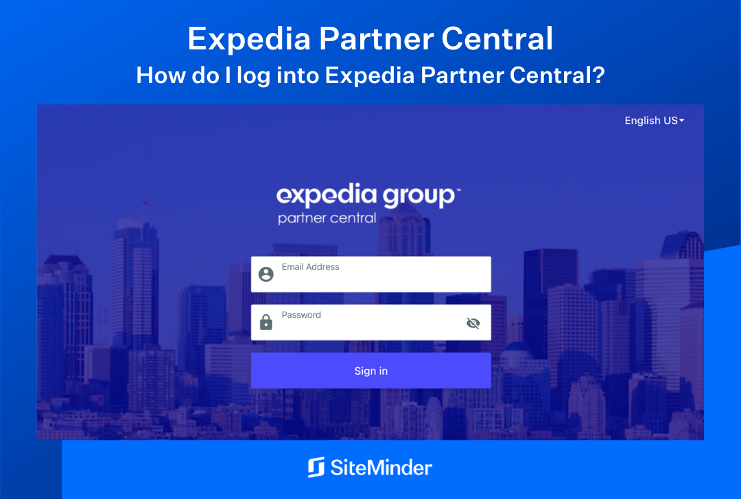 Expedia Partner Central login