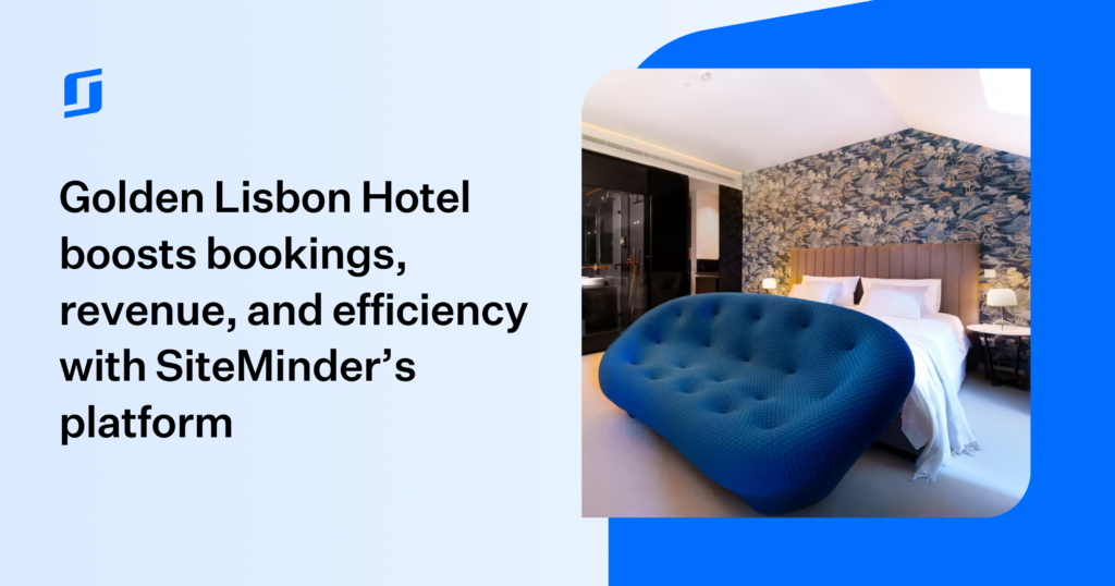 Golden Lisbon Lodge boosts income and effectivity with SiteMinder
