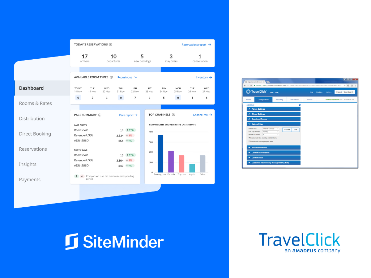 Image representing TravelClick vs SiteMinder