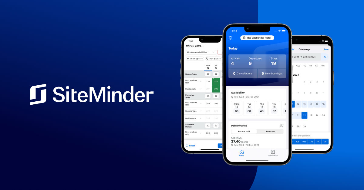 SiteMinder launches its platform on cell, units stage for brand new period of dynamic income administration | SiteMinder
