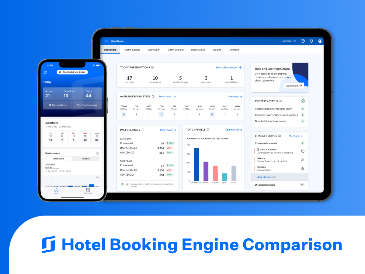 hotel booking engine comparison