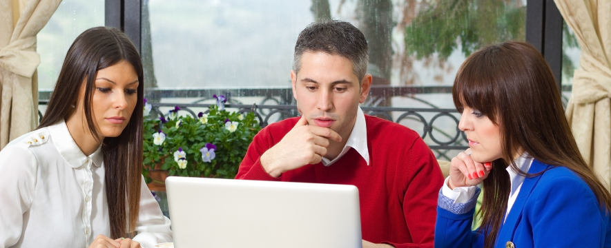 revenue and sales managers looking at booking.com fees