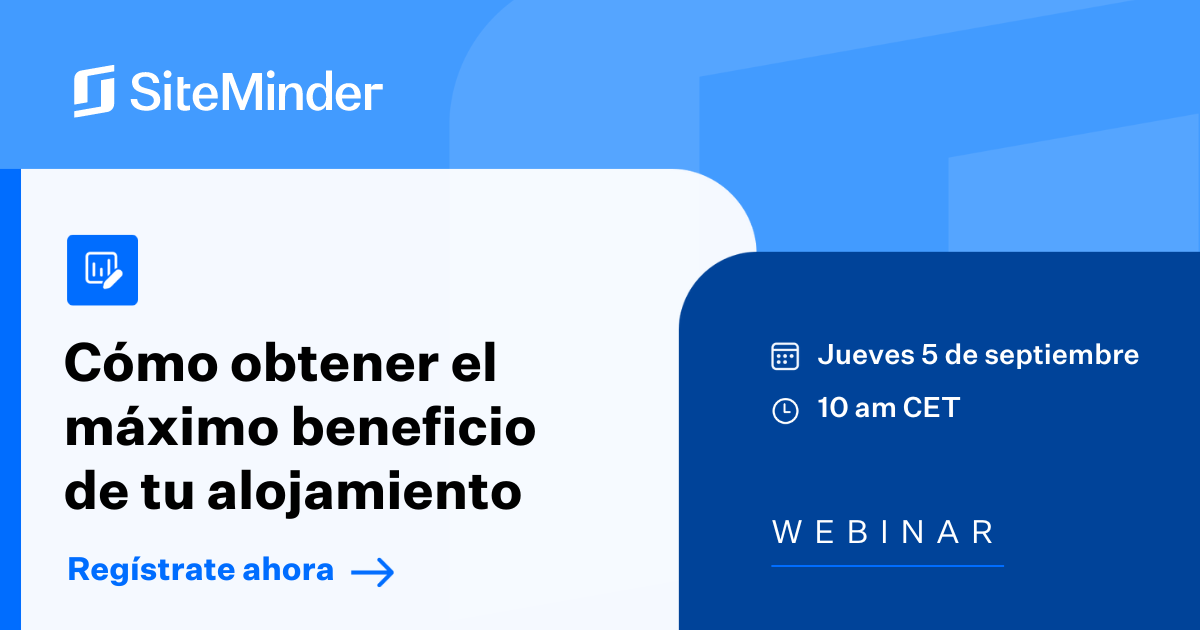 [Webinar] Cómo obtener el máximo beneficio de tu alojamiento