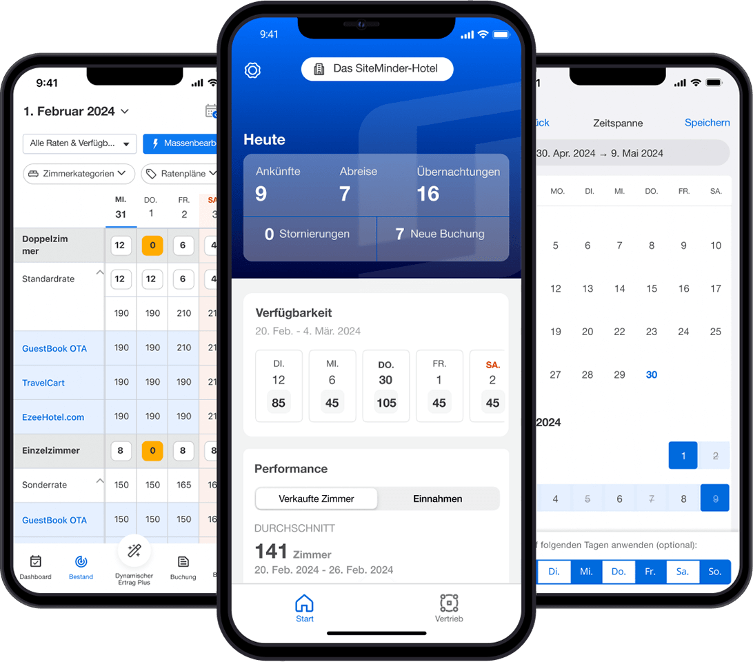 siteminder mobile app