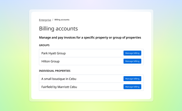 self-service-billing-product-release-hub